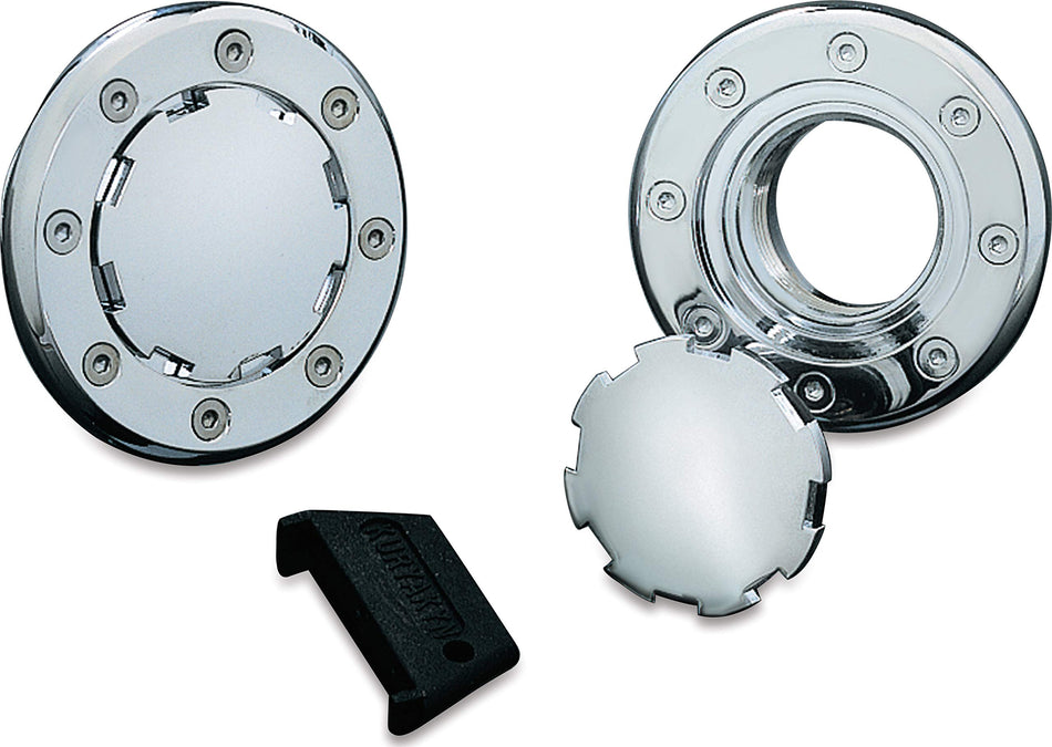 Kuryakyn 8310 Non-Vented Flush Mount Gas Cap