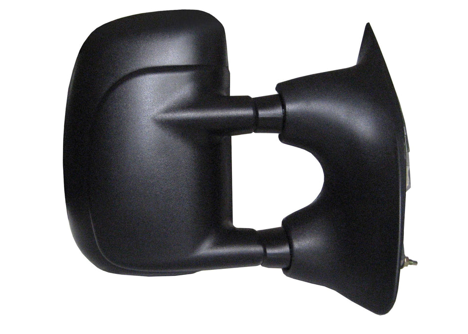 Fit System 61067F Passenger Side Replacement Dual Mirror, Textured Black