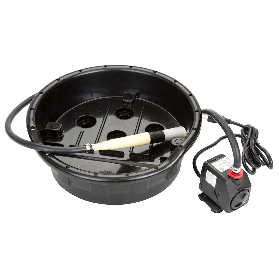 OEMTOOLS 24816 Portable Bucket-Top Parts Washer, 1 Pack of Auto Parts Washer, Small Parts Washer with Pump, Auto Parts Cleaner, 5 Gallon Parts Cleaner
