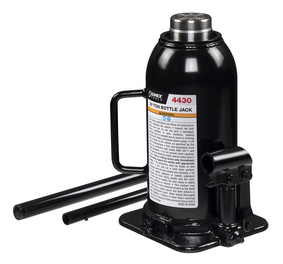 Sunex 4430 Fully Welded Heavy Duty 30 Ton Bottle Jack