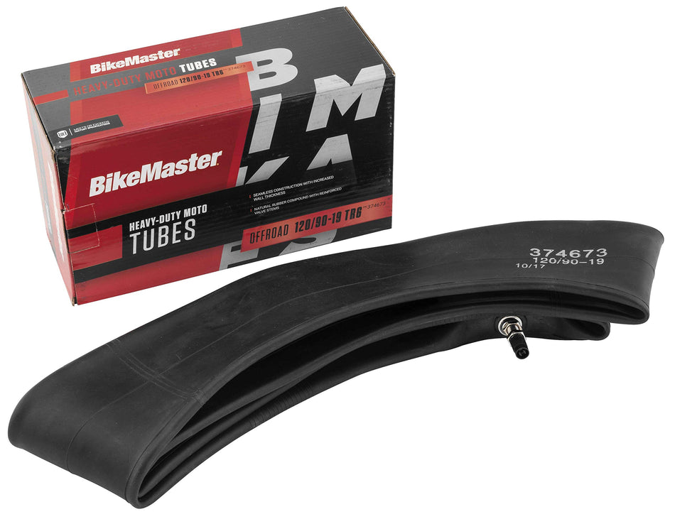 BikeMaster Heavy Duty Motorcycle Tire Tubes 120/90-19 TR6