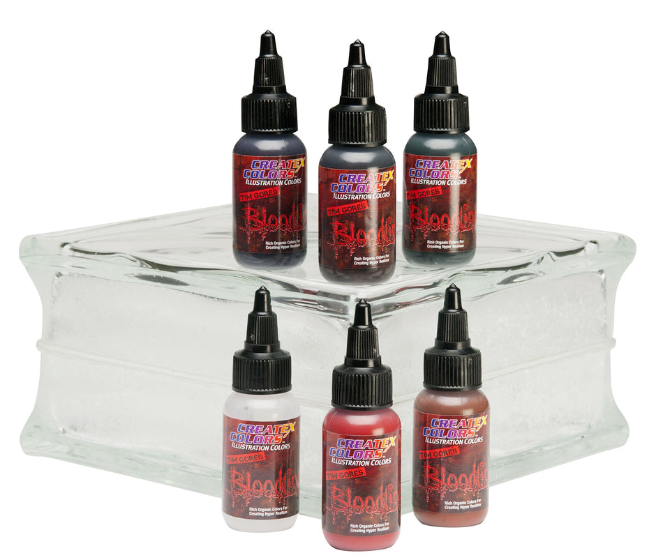 Createx Colors Createx Illustration Bloodline Type B+ Set, 1 oz.