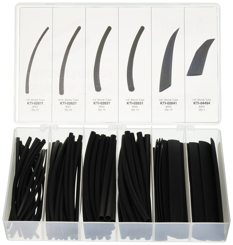 K Tool International KTI-00035 Shrink Tube Kit - 85 Piece