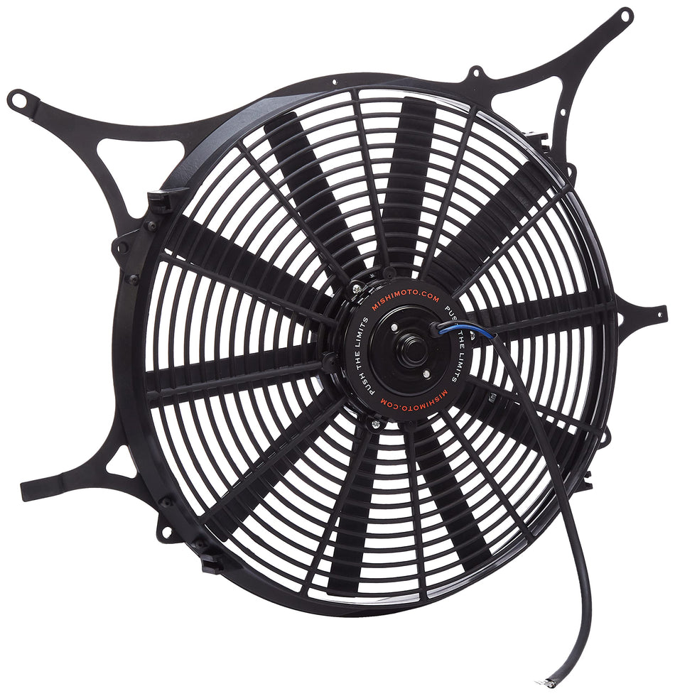 Mishimoto MMFS-E46-99 Performance Aluminum Fan Shroud Compatible With BMW E46 3-Series Non-M 1999-2006 Black