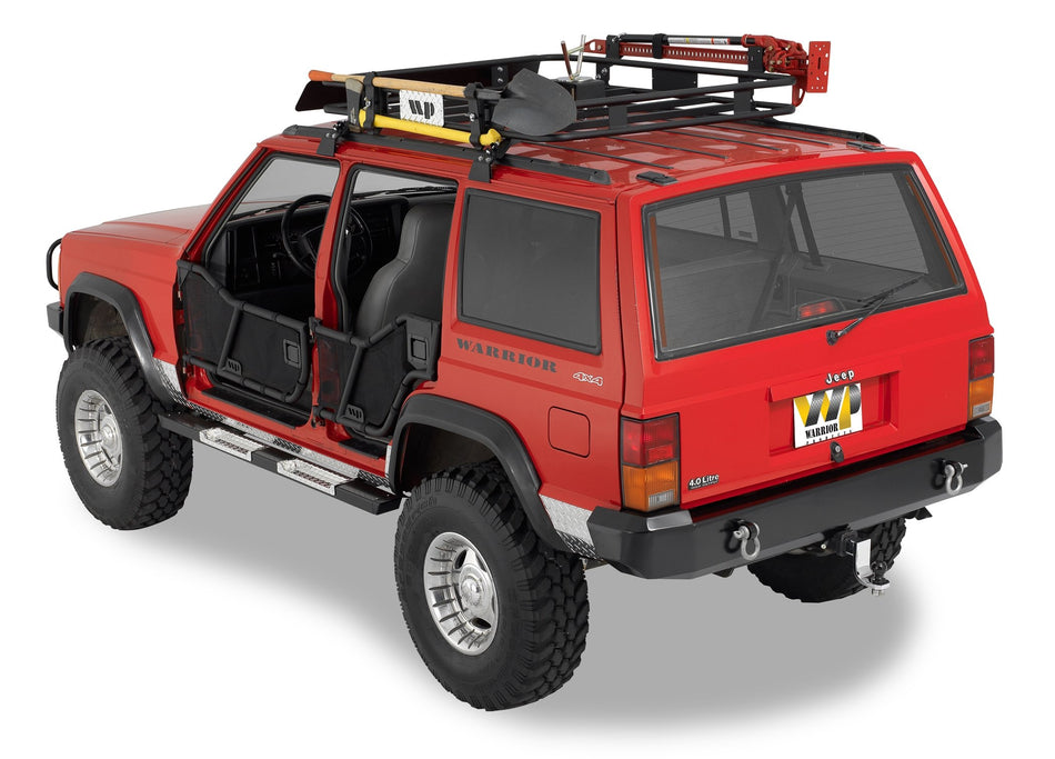 Warrior Products 7432 Rock Bars with Black Step for Cherokee 84-01