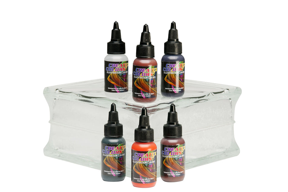 Createx Colors Createx Illustration Secondary Set, 1 oz.