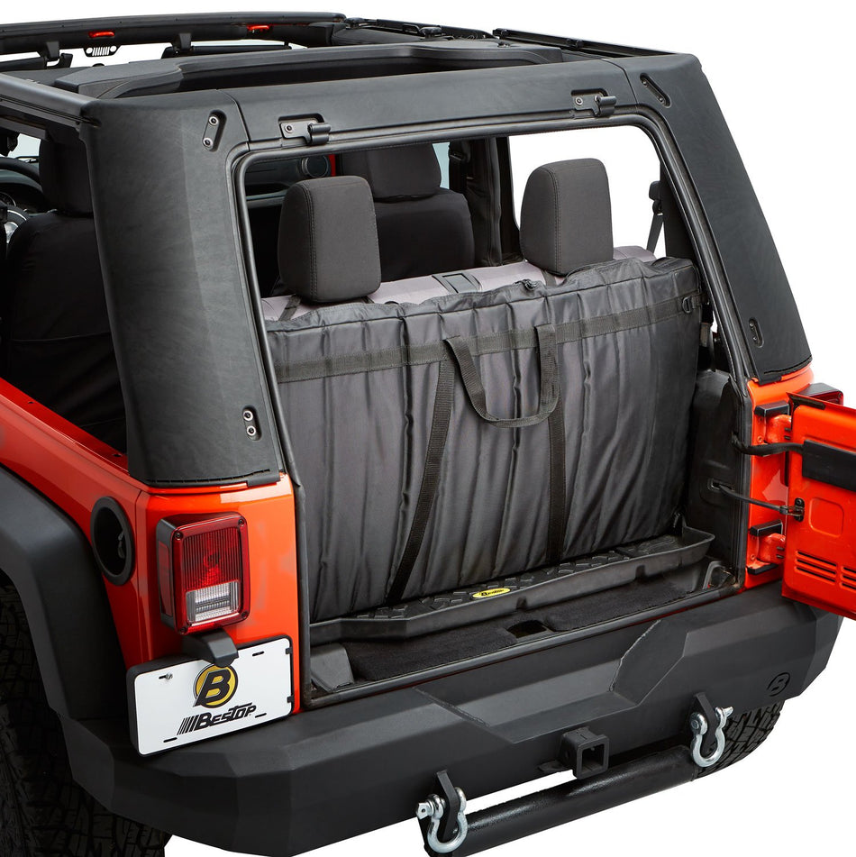 Bestop 4281101 Window Storage Portfolio for Trektop Pro - 2007-2018 Wrangler JK 2-door/4-door