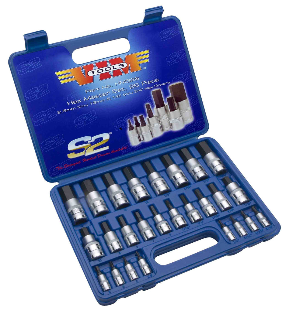 VIM Tools HMS26 Hex Master Set