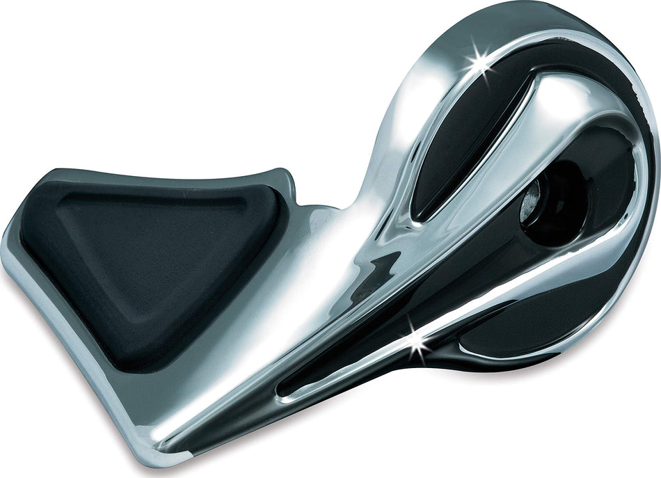 Kuryakyn 6354 Motorcycle Handlebar Accessory: Kinetic Throttle Boss, Kuryakyn Kinetic Grips, Chrome, Pack of 1