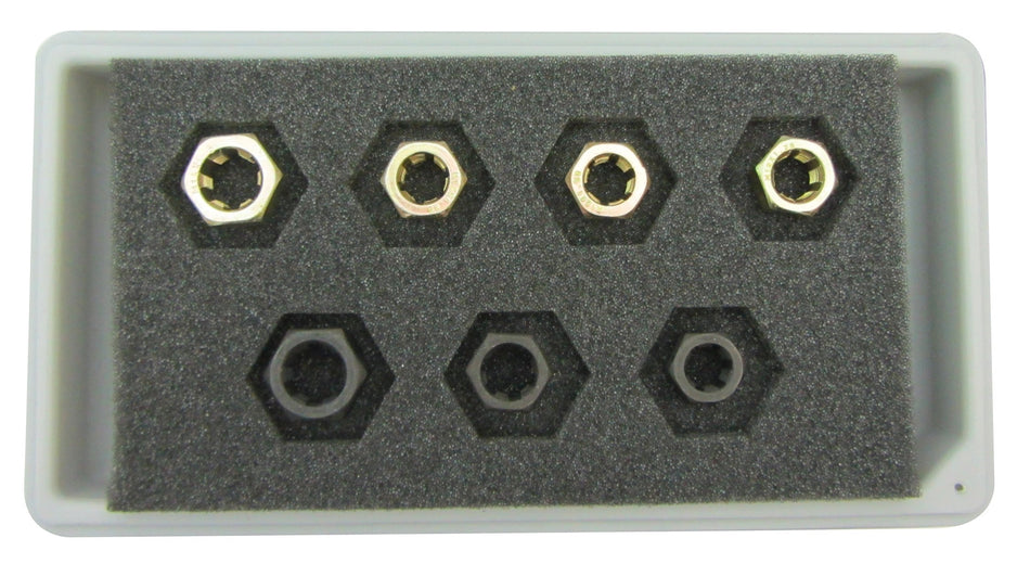 Lang Tools 2583 7-Piece Wheel Stud Thread Restorer Kit, Factory