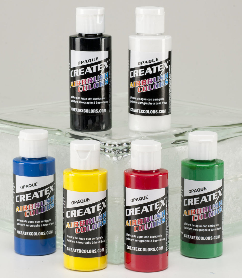 Airbrush Paint - Createx Opaque Set 6 x 60ml - #5803