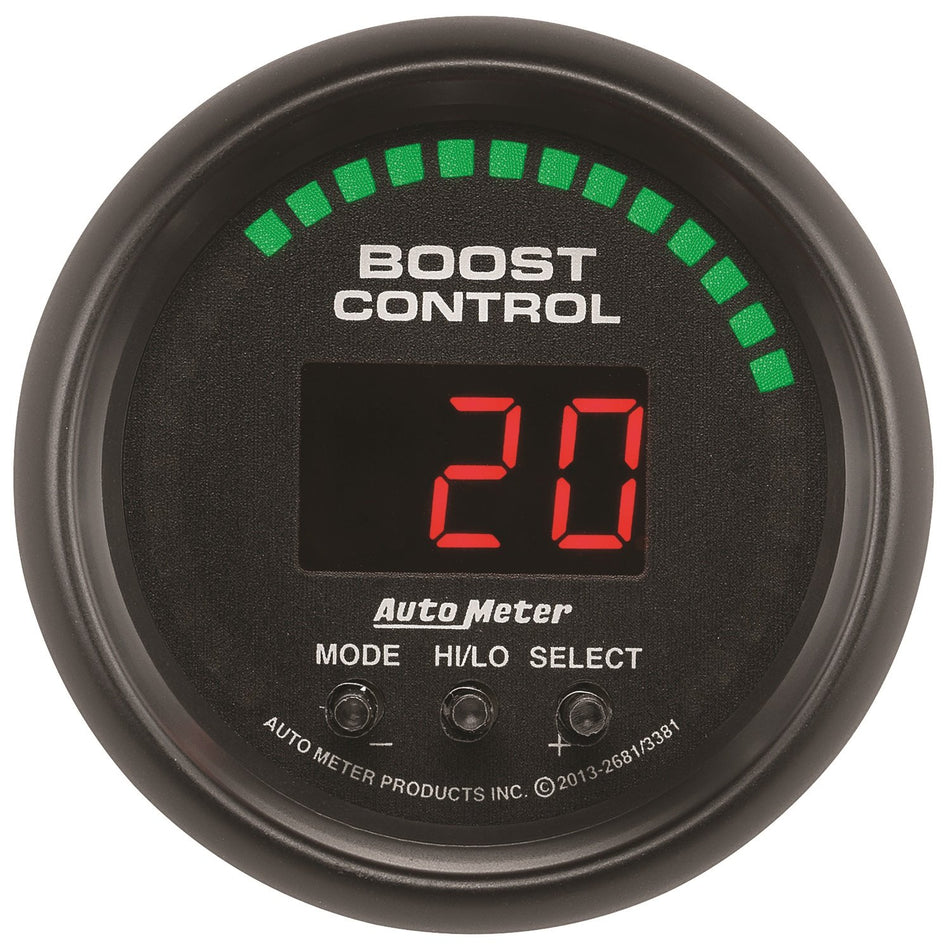 Auto Meter (2681) Z-Series/ES 2-1/16 Boost Control Gauge