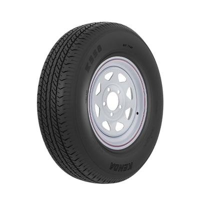 ST205/75D14 C/5H Spk Wht Str K558 K - 3S439