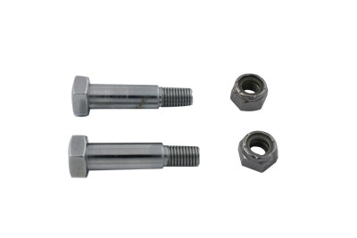 Driver Footpeg Dome Bolt and Nut Chrome - 12315
