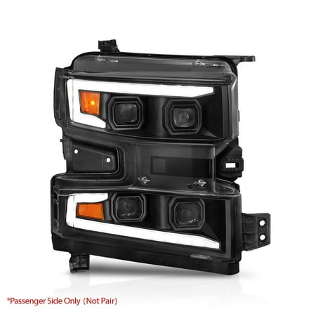 LED Projector Headlight; Clear Lens - 111566R