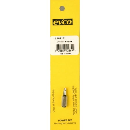 #1 Square Recess Bit - 009250R1C