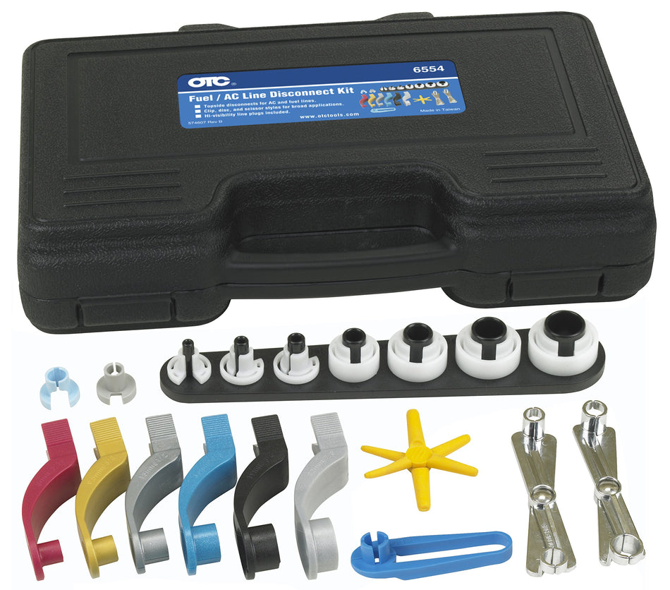 OTC Tools 6554 Fuel and AC Line Disconnect Set