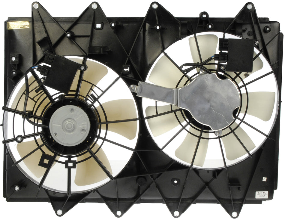 Dorman 621-442 Engine Cooling Fan Assembly Compatible with Select Mazda Models