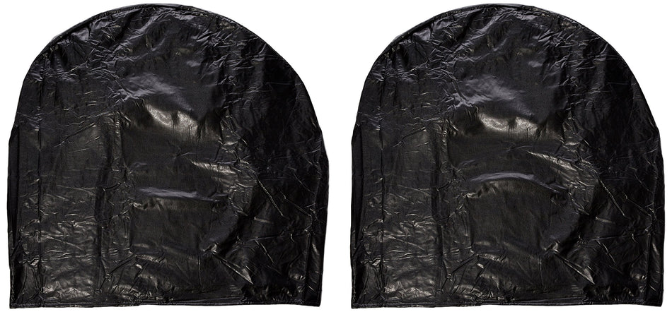 ADCO 3976 Black Oversize Vinyl Ultra Tyre Gard Wheel Cover, (Set of 2) (Fits Tire Diameter 43-45)