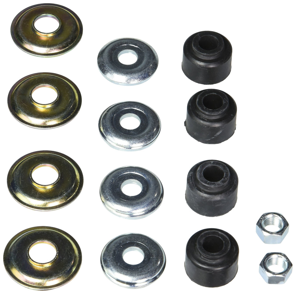 ACDelco Professional PK080 Rear Suspension Hardware Kit with Bushings, Caps, and Nuts