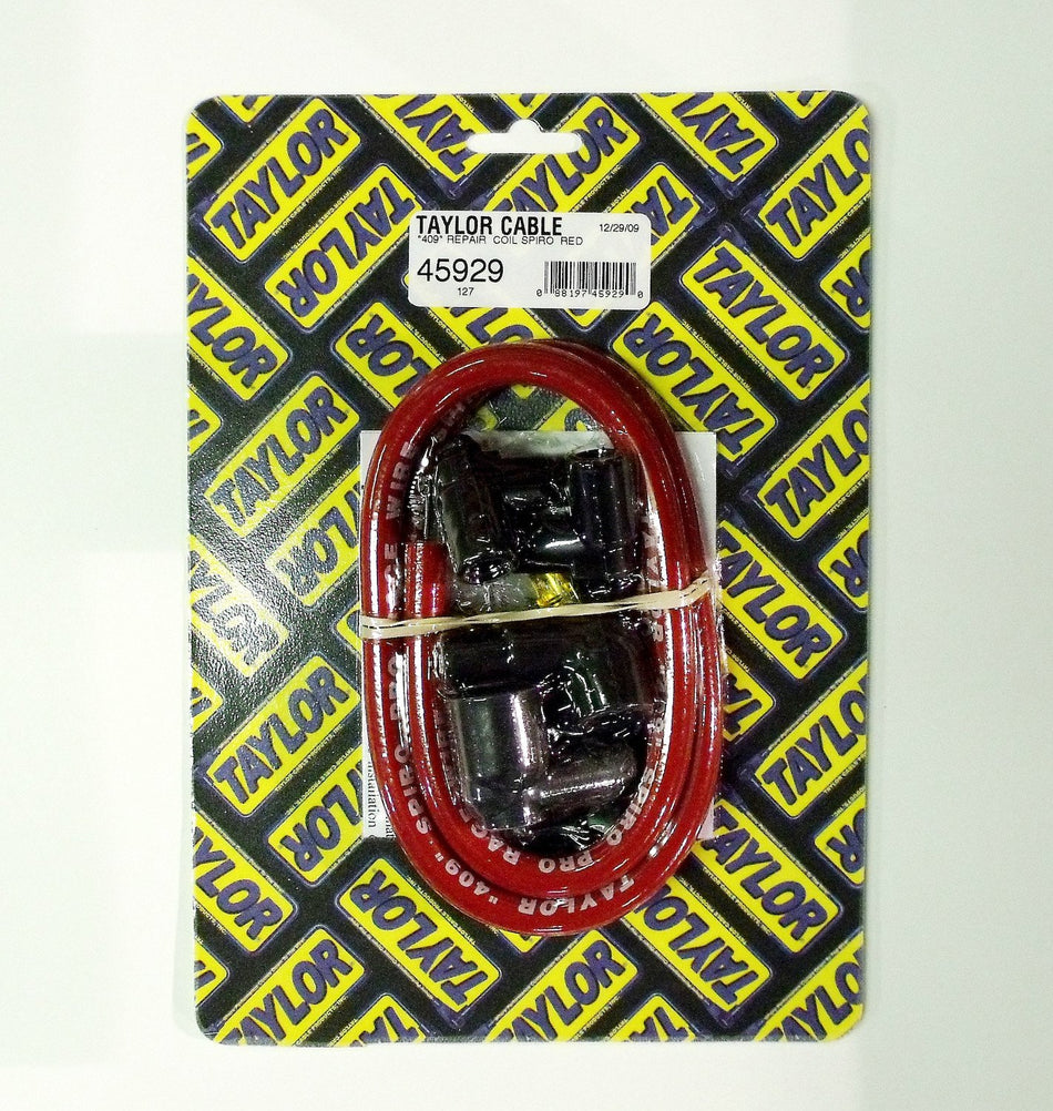 taylor 409 Spiro Core Coil Wire Kit Red