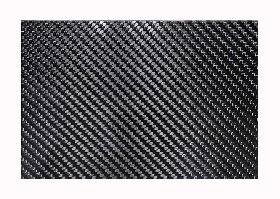 Grant 211 Real Carbon Fiber Sheet; High Gloss Finish; 19.4 Inches X 48 Inches