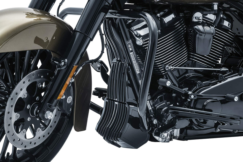 Kuryakyn 6427 Motorcycle Accent Accessory: Precision Regulator Cover for 2017-19 Harley-Davidson Motorcycles, Chrome