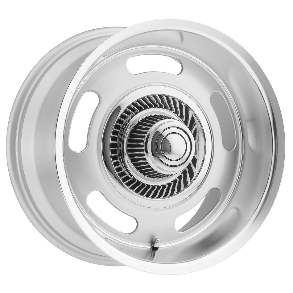 BG Rod Works Rally Silver Wheel with Mirror Machined Lip (15 * 7/5 * 114.3, 0 mm Offset)