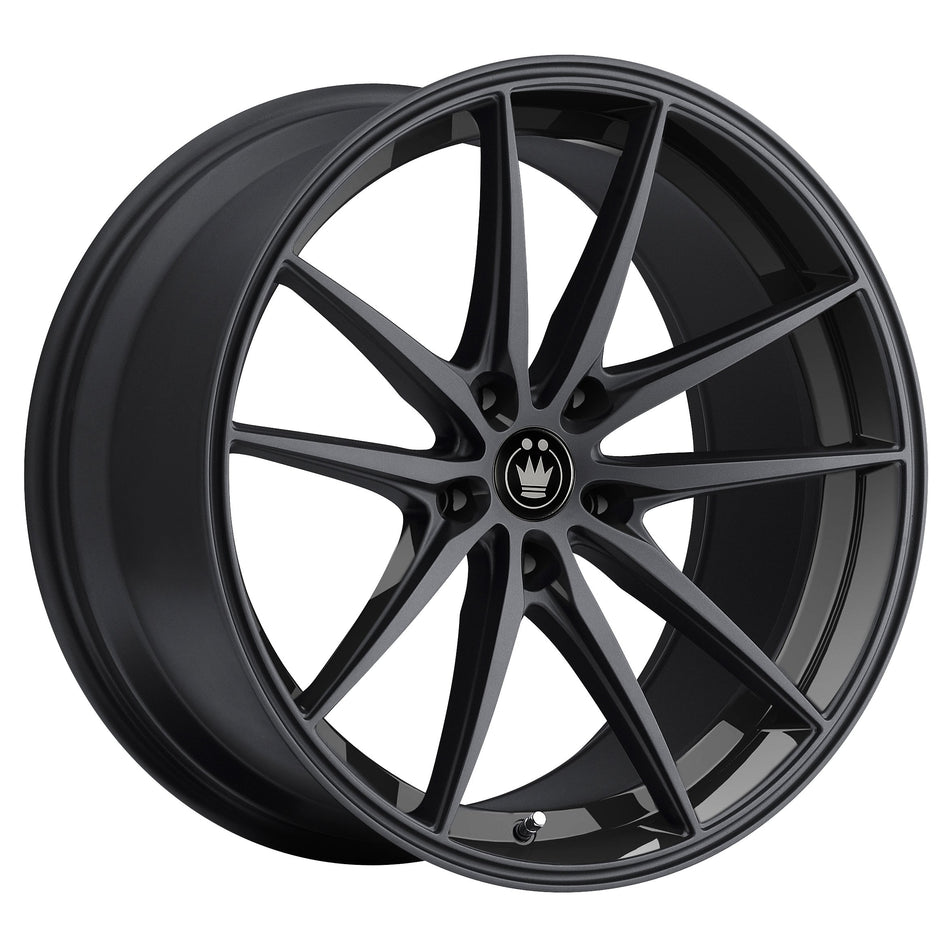 Konig OVERSTEER Gloss Black Wheel with Painted and tpms (17 x 8. inches /5 x 114 mm, 35 mm Offset)