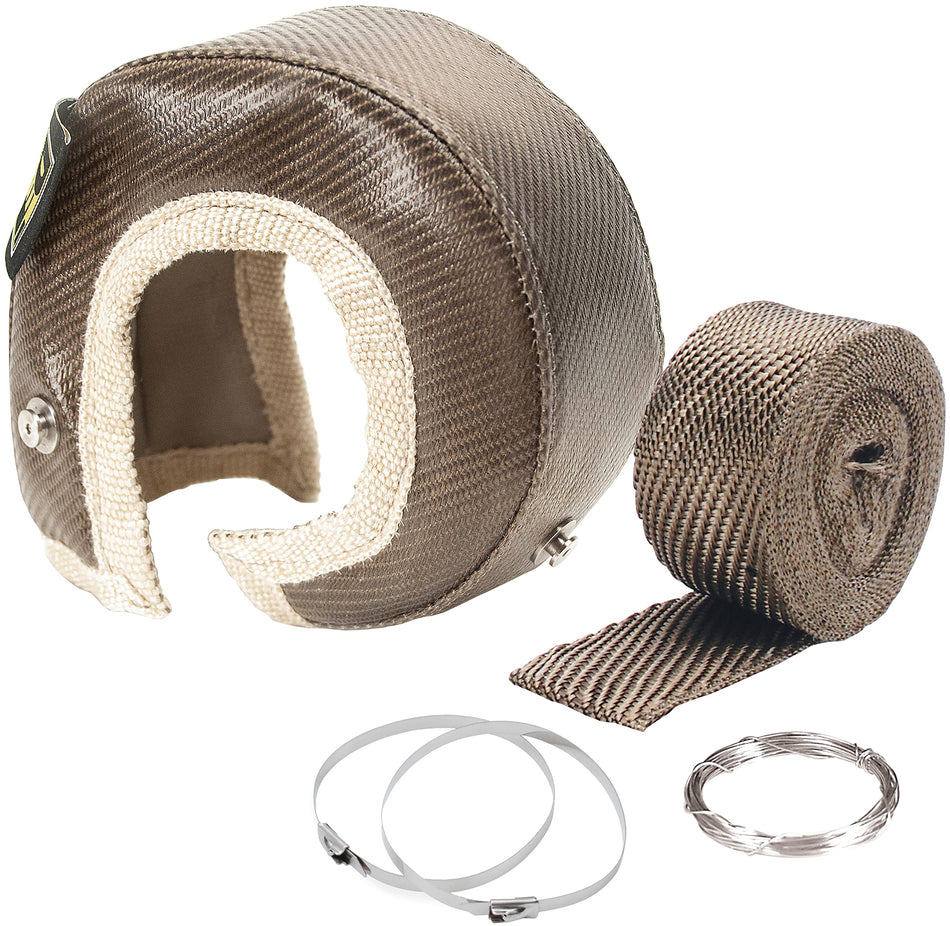 Design Engineering 10240 T4 GEN-3 Titanium Turbo Shield/Blanket Kit