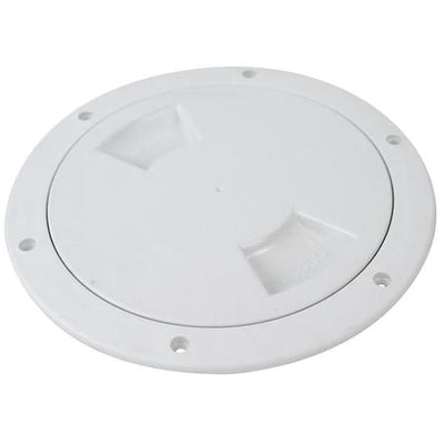 4' Inspection Dk Plate-wh - 127901