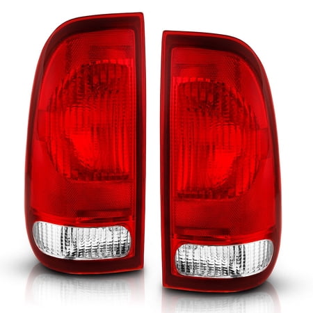 Tail Light Assembly; Red/Clear Lens - 311307