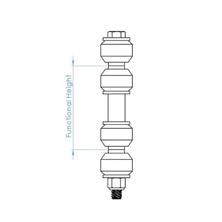 5-5/8' Functional Height Polymer En - 45018BU