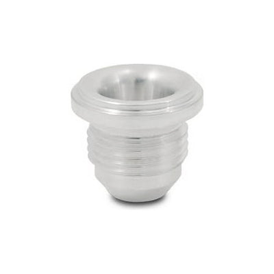 Male -4AN Steel Weld Bung (7/16-20 SAE Thread; 3/4" Flange OD) - VIB11250