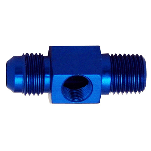 Flare To Pipe Adapter with 1/8 Port -06 | 3/8 NPT - PHA06884