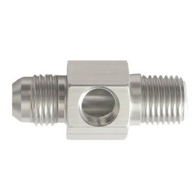 Flare To Pipe Adapter with 1/8 Port -08 | 1/4 NPT - PHA08885