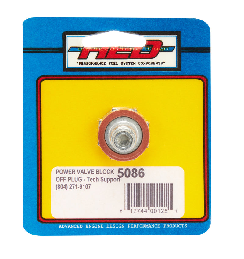 Power Valve Block-Off Plug - 5086