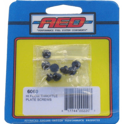 Hi-Flow Throttle Plate Screws (8) - 6060