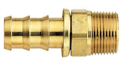#8 Socketless Hose To 3/8 Male Pipe Fitting - FBM1206