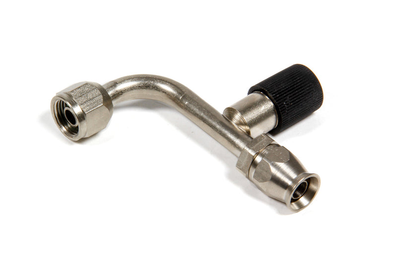 90 Degree -6 A/C Fitting w/Charge Port - FCE1832