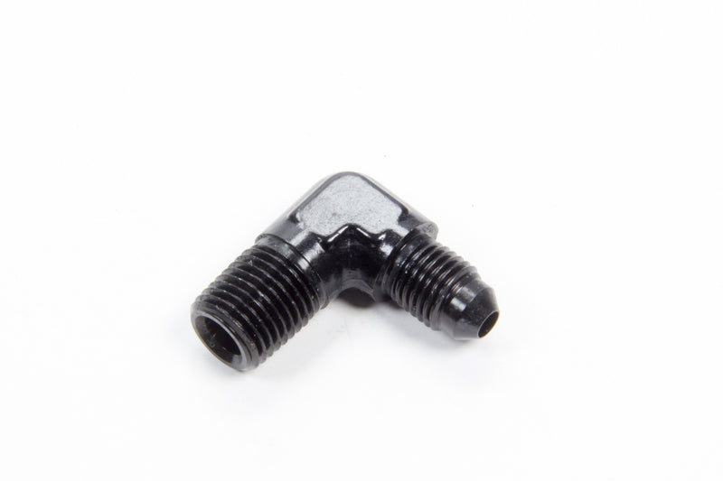 90 Deg Alum #4 Flare 1/4 in Black - FCM5032