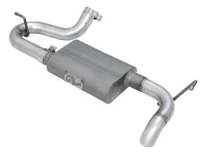 EXHAUST AXLE-BACK ALUMINIZED
