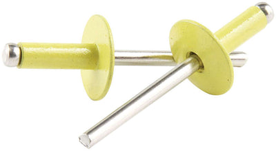 Lg Hd Rivet Yellow Alum 250pk Discontinued