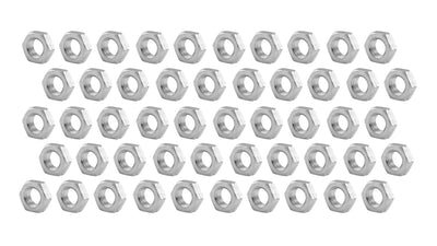 3/8 IN-24 LH ALUMINUM JAM NUTS