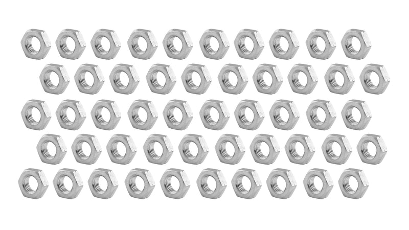 3/8 IN-24 LH ALUMINUM JAM NUTS