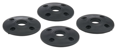 Scuff Plate Plastic Black 4pk