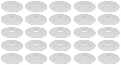 Scuff Plate Plastic White 25pk
