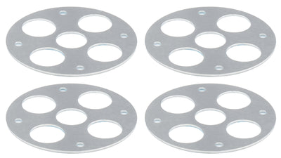 LW Scuff Plate Aluminum 1/2in 4pk
