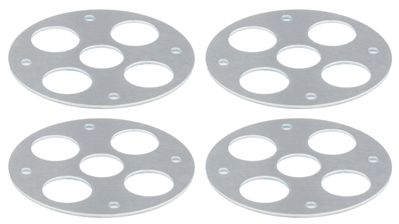 LW Scuff Plate Aluminum 1/2in 4pk