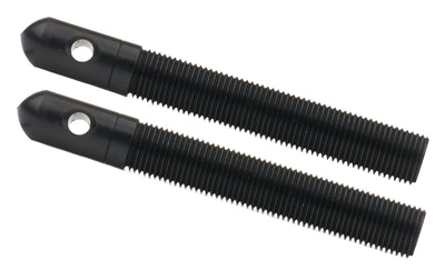 Alum Hood Pins 1/2in w/ 3/16in Hole 2pk Black